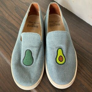 Avocado Slip On Shoes
